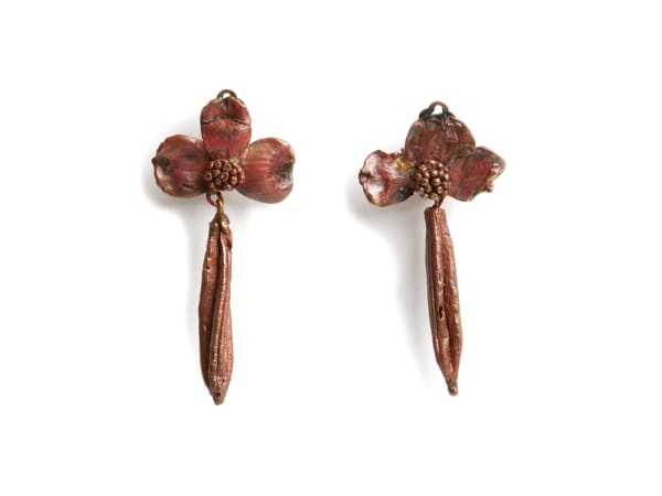 Claude Lalanne, Hanging Stalk Earrings, 2010
