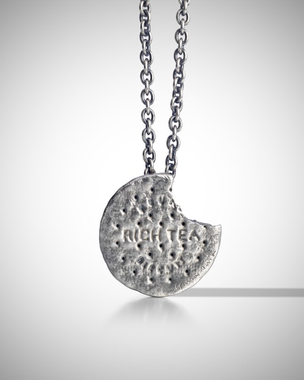 Gavin Turk, Ceremonial Biscuit, Large Pendant, 2014