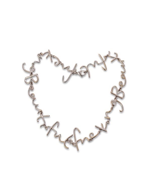 Tim Noble and Sue Webster, Fucking Beautiful WG, Small Necklace, 2004