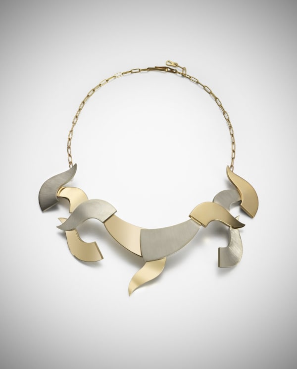 Hans Richter, Necklace, This work is a continuation of the edition made in 1971 from a 1967 drawing. Executed 2012