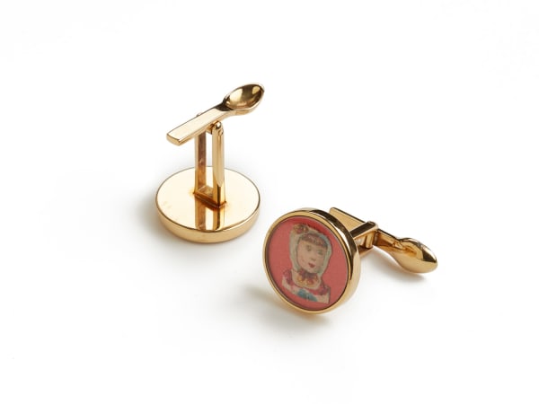 Peter Blake, Collage Cufflinks, 2008