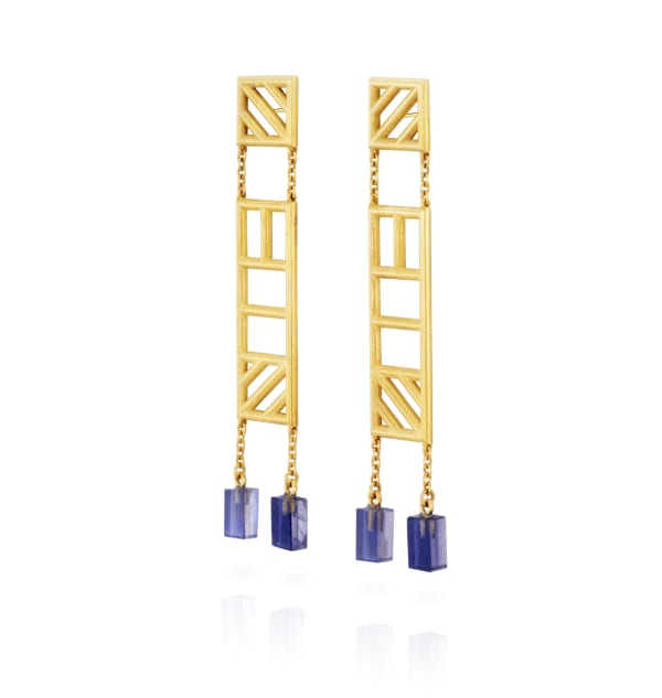 Tarka Kings, Sign Earrings Long, 2021