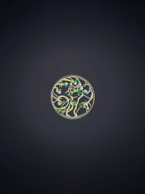 Luz Camino, Germinated Brooch and Pendant