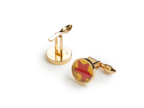 Peter Blake, Red Star, Cufflinks, 2008