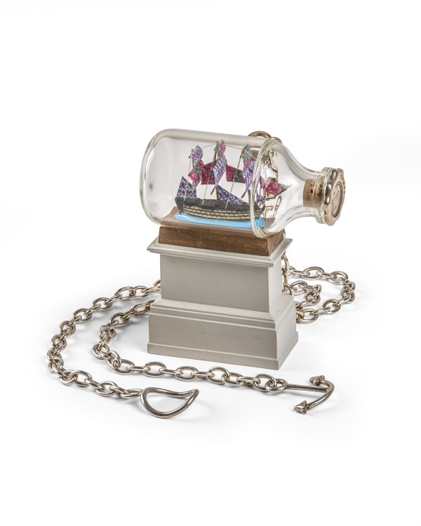 Yinka Shonibare CBE, Ship in a Bottle Pendant, 2011