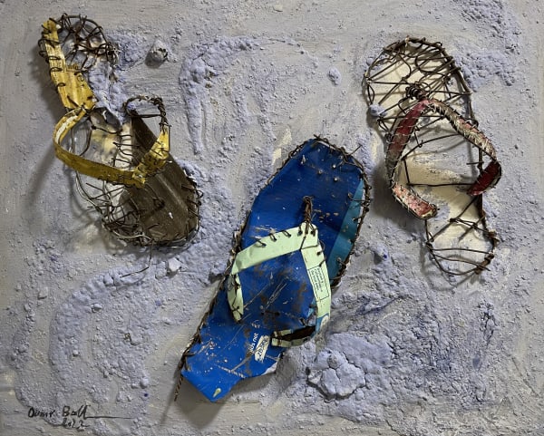 Oumar Ball, Tongs #3, 2022