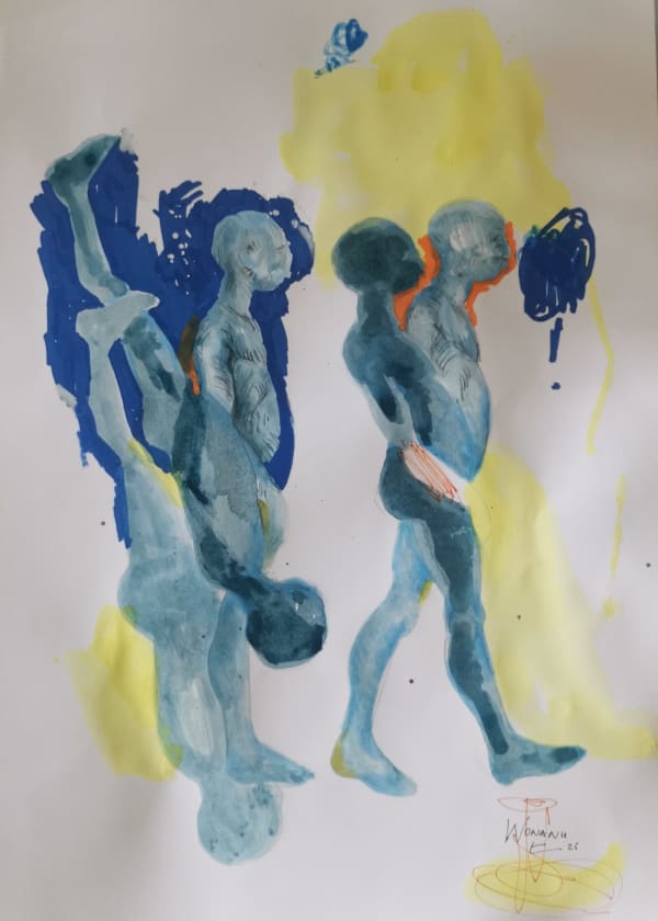 Eric Wonanu, Sans Titre #21, 2025