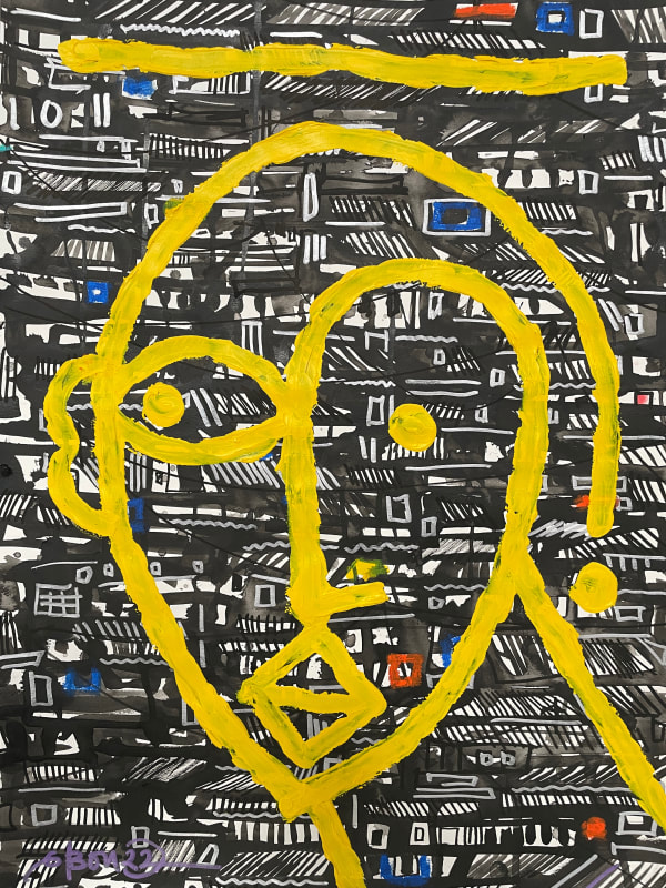 Obou Gbais, Konga ligne bidonville #14, 2022