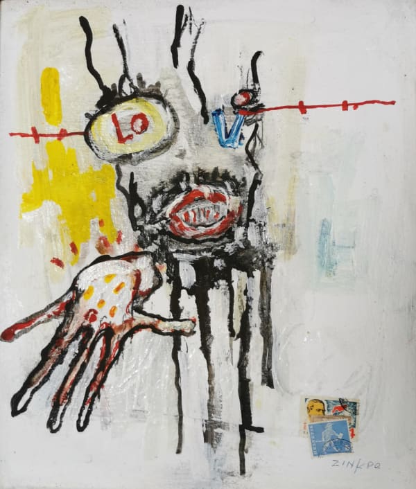 Dominique ZINKPE, Etats d'âme, Petit bonheur 3, 2021