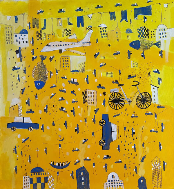 N'Doye Douts, Territoire bleu, 2022