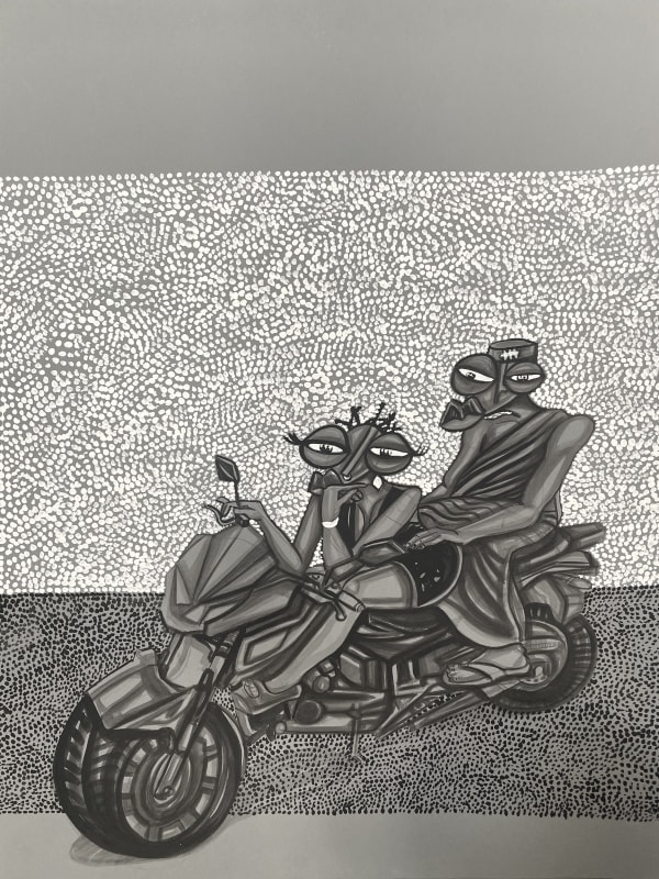 Theophany Adoh, Les Amazones du Bitume #3, 2023