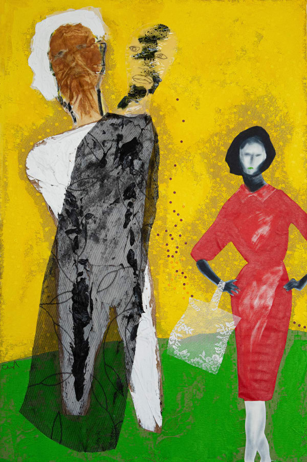 Cheryl McIntosh, Strange fruit 2 (Lynching), 2021