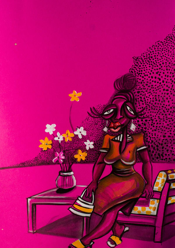 Theophany Adoh, Solitude #3 (1), 2022