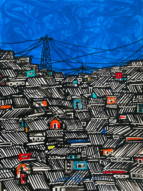 Obou Gbais, Locodjro graph #5, 2023