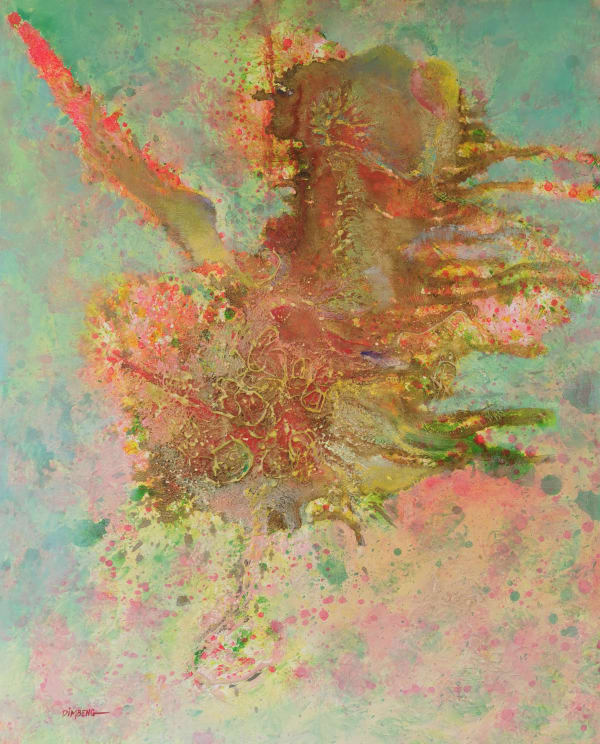 Claudie Titty DIMBENG, Métamorphe 9 / Le feu purificateur du grand mépris, 2025