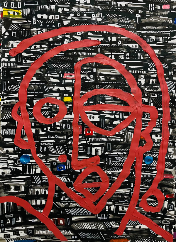 Obou Gbais, Konga ligne bidonville #5, 2022