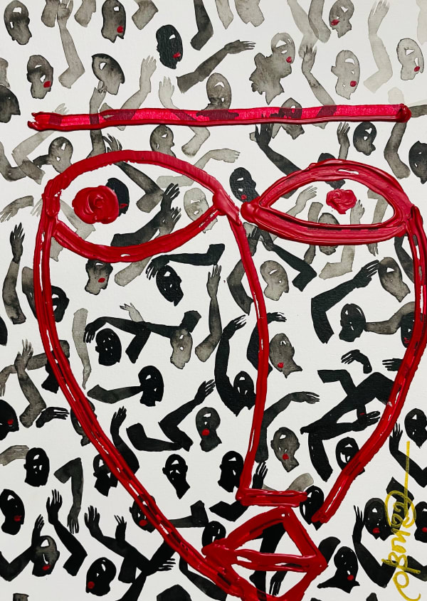 Obou Gbais, Konga ligne foule #6, 2022