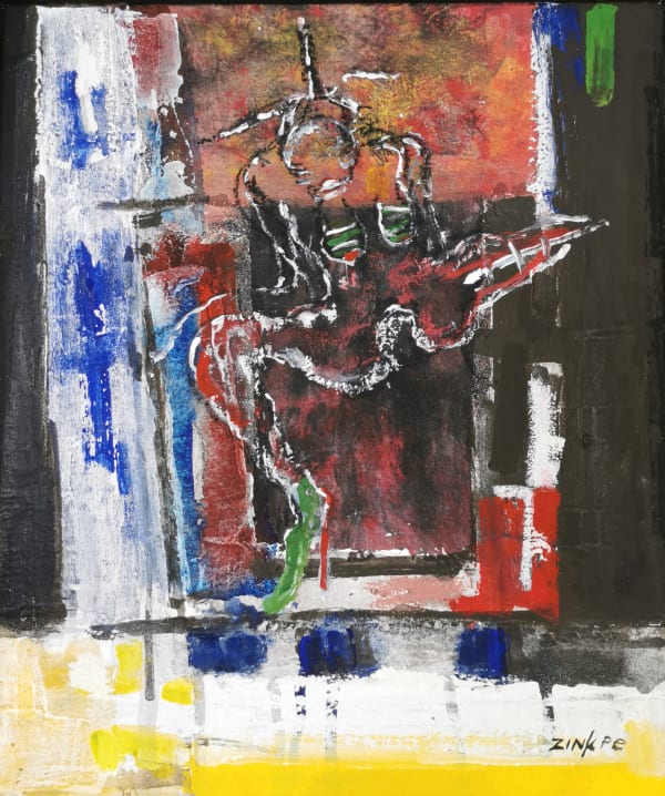 Dominique ZINKPE, Etats d'âme, Joie de vivre 6, 2021