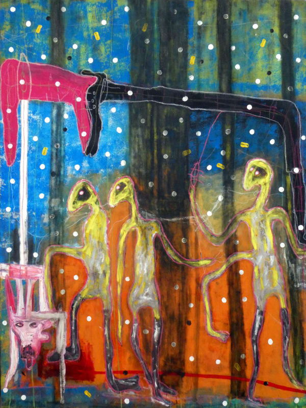 Rodrigue Obodjé, Initiation N°1, 2019