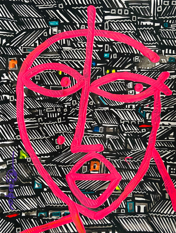 Obou Gbais, Konga ligne bidonville #15, 2023