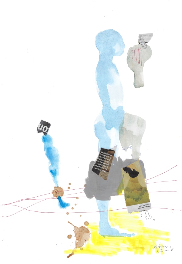 Eric Wonanu, Sans Titre #15, 2025