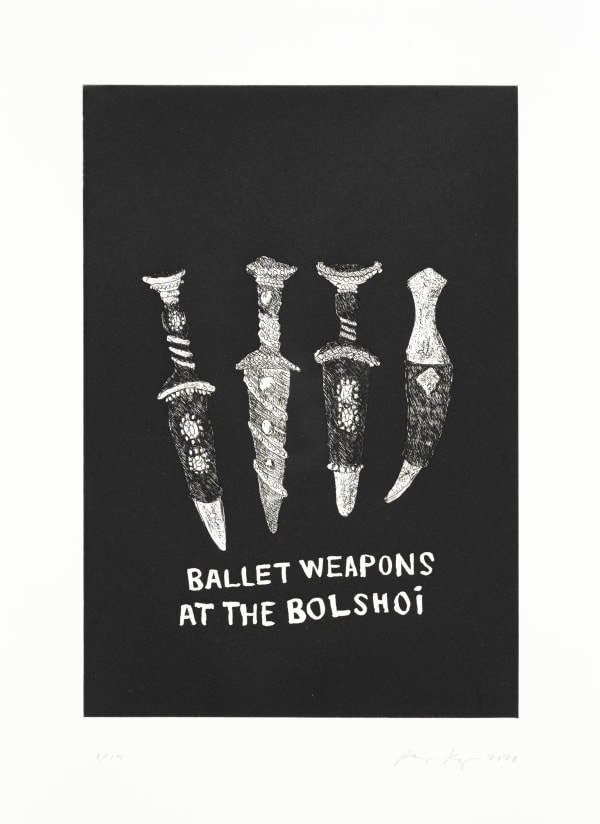 Ragnar Kjartansson, Ballet Weapons, 2020
