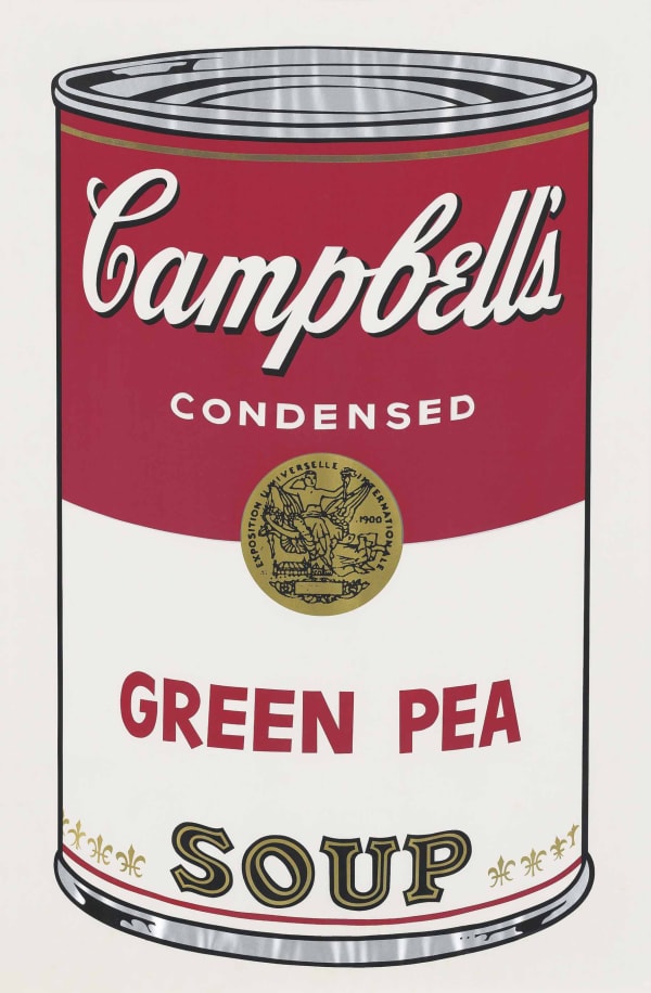 Andy Warhol, Campbell's Soup I (Green Pea), 1968