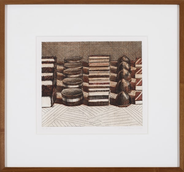 Wayne Thiebaud, Chocolates, 1993