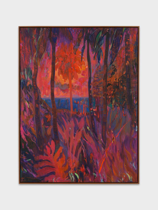 Hélio Luís, The Red Palm Tree, 2023