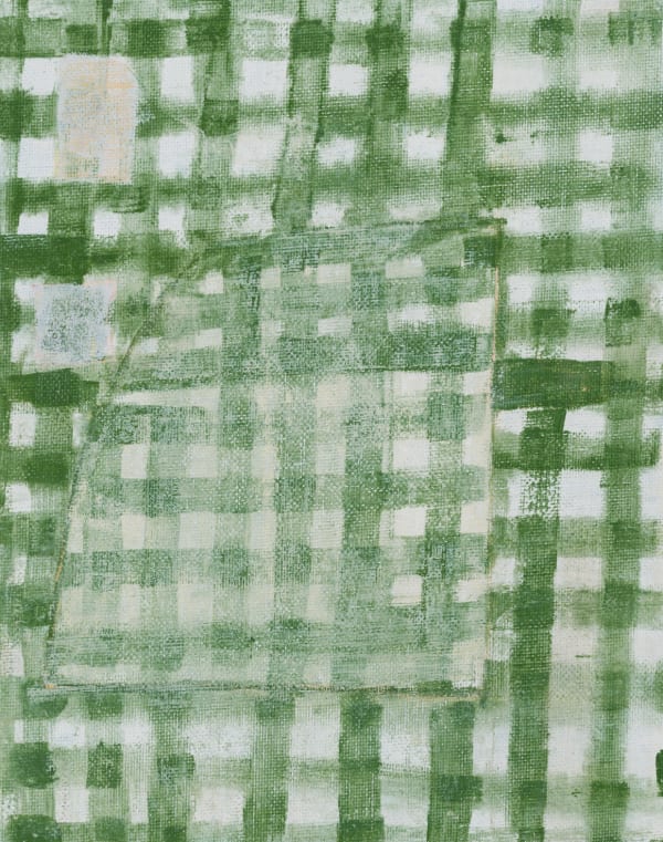 Green Overlapping Lines