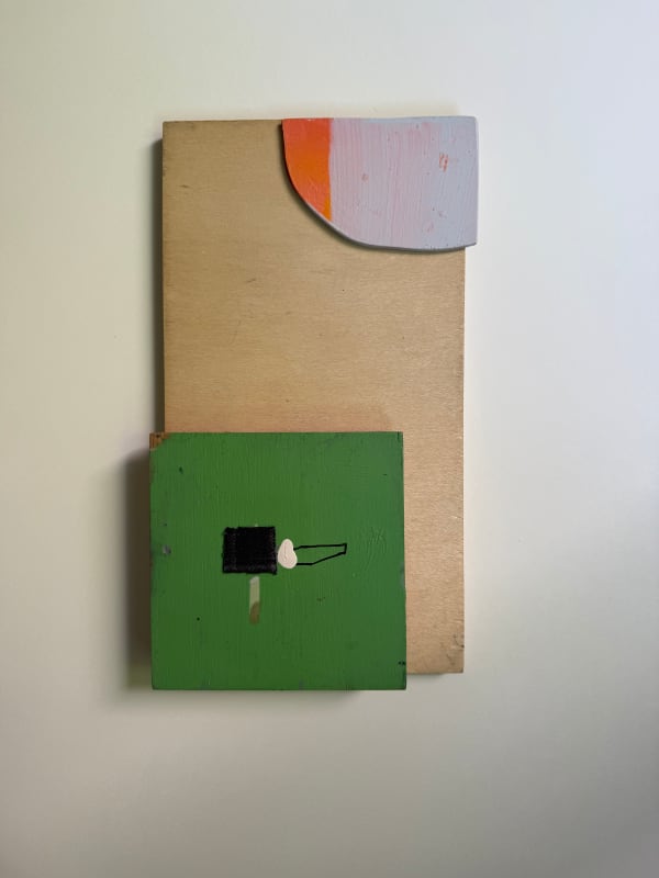 Green Painting Assemblage