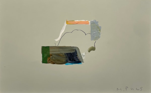 Small Painting of Askew Shapes