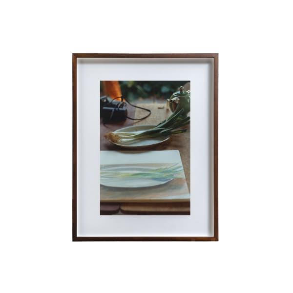 Kasmin, David Hockney's drawing of leeks on a dish, Carennac, France, 1970