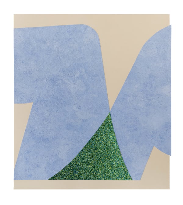 Georgie Hopton Bather II, 2020 Collage on paper. Signed verso. 49 x 44.2 cm