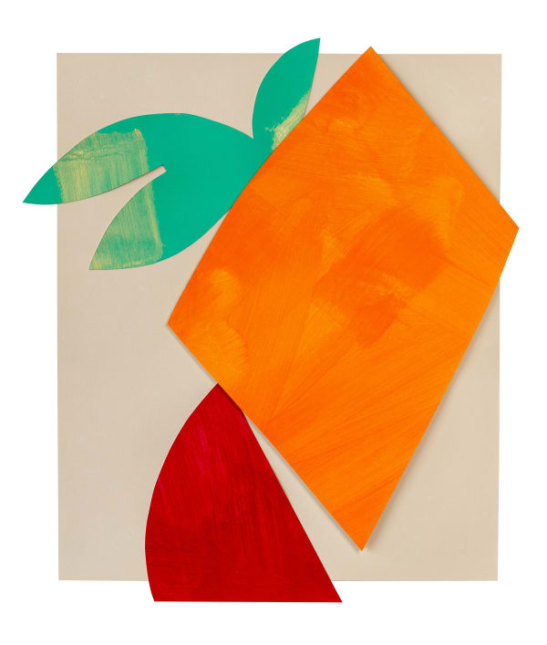 Georgie Hopton Tropicana, 2018 Painted paper and collage on paper. Signed verso. 47.8 x 42 cm (18 7/8 x 16 1/2 in)