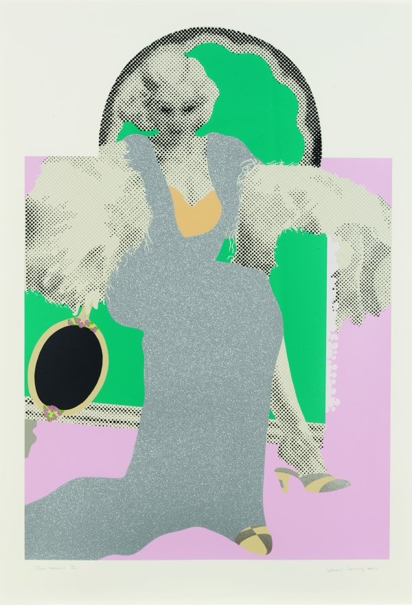 Gerald Laing Jean Harlow, 2011 Screenprint in colours. Signed in pencil and numbered from the edition of 200. 121 x 86 cm (47.64 x 33.86 in)