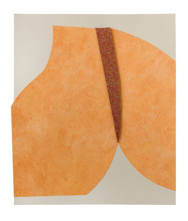 Georgie Hopton Bather I, 2020 Collage on paper. Signed verso. 48.4 x 41.6 cm
