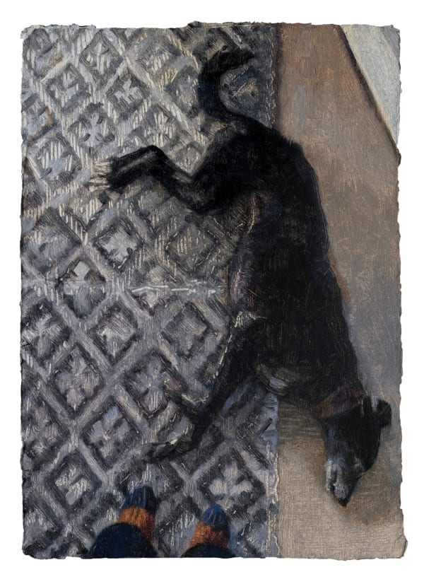 Anna Calleja Toby, 2025 Oil on paper. Signed verso. 21 x 15 cm (8 1/4 x 5 7/8 in)