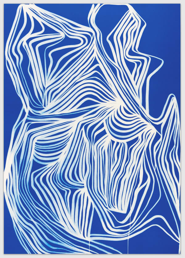 Tanya Ling Aoueilles Négatif, 2018 Silkscreen in colour. Signed in pencil and numbered from the edition of 25. Printed on Somerset Tub Sized Radiant White 410gsm paper. 118.9 x 84.1 cm (46 3/4 x 33 1/8 in)