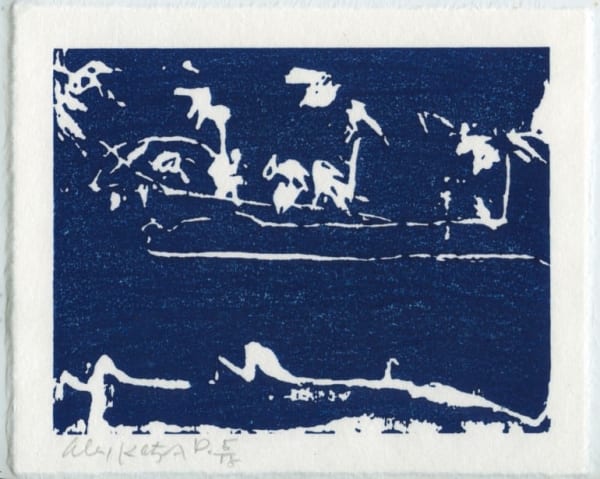 Alex Katz, Coleman Pond II, 2007