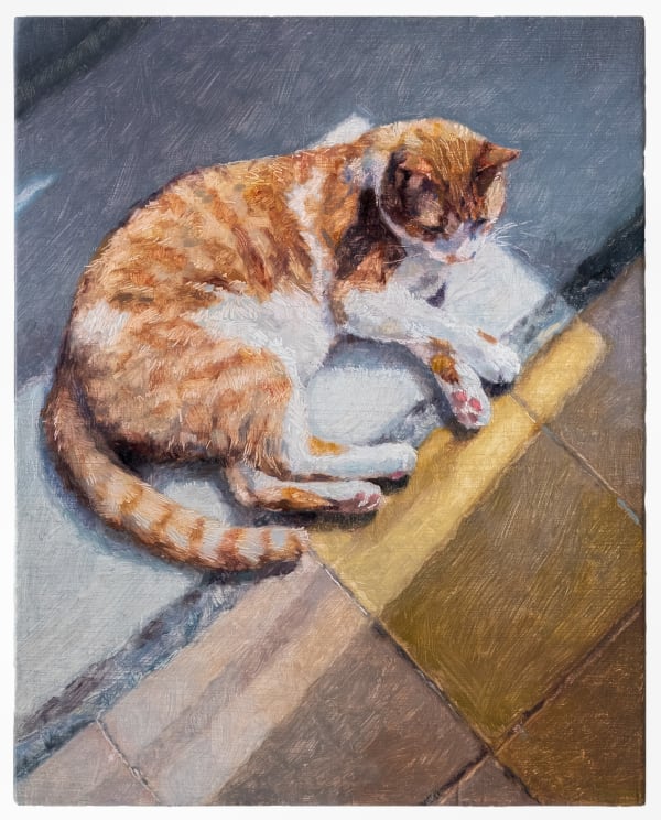 Anna Calleja If sand were stone, 2025 Oil on panel. Signed verso. 25 x 20 cm (9 7/8 x 7 7/8 in)