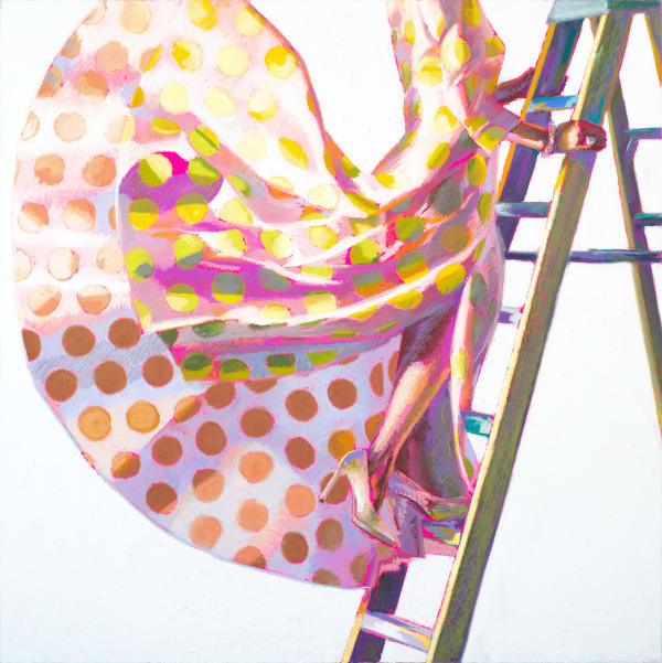 Kelly Reemtsen Looking Up, 2023 Pastel on paper. Signed in pencil. 101.6 x 101.6 cm (40 x 40 in)