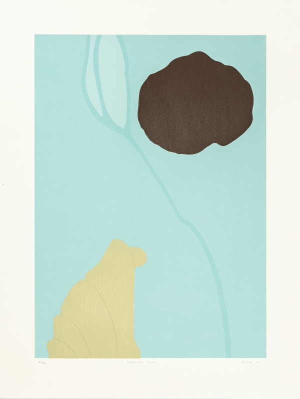Gary Hume Keeping Mum, 2017 Screenprint with woodcut. Signed in pencil and numbered from the edition of 40. 69 x 52 cm (27 1/8 x 20 1/2 in)