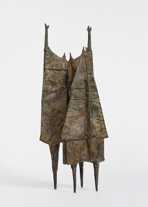 Lynn Chadwick, Third Maquette for Teddy Boy and Girl II, 1956