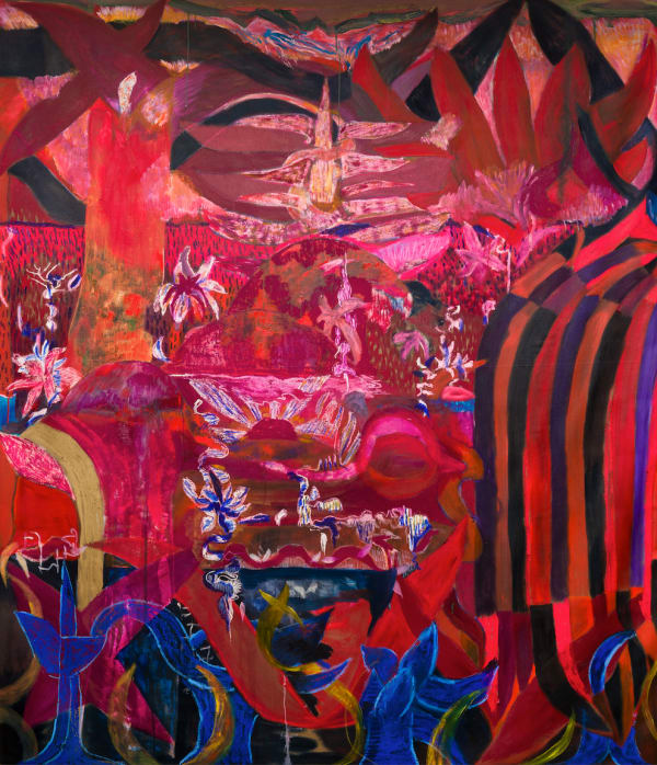 Thalita Hamaoui, Red Florest, 2023