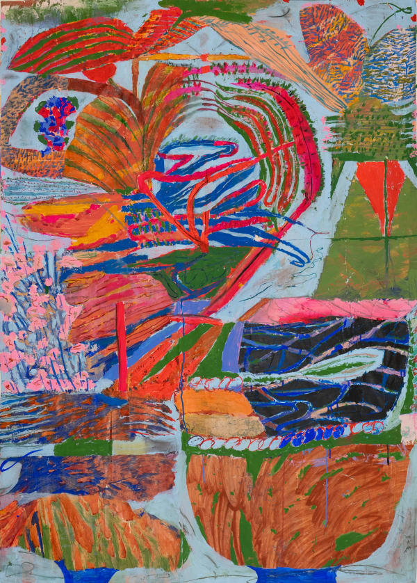 Geoffroy Pithon, Calamars, fleurs et papillons, 2024