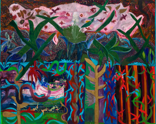 Thalita Hamaoui, Pink cloud, 2023