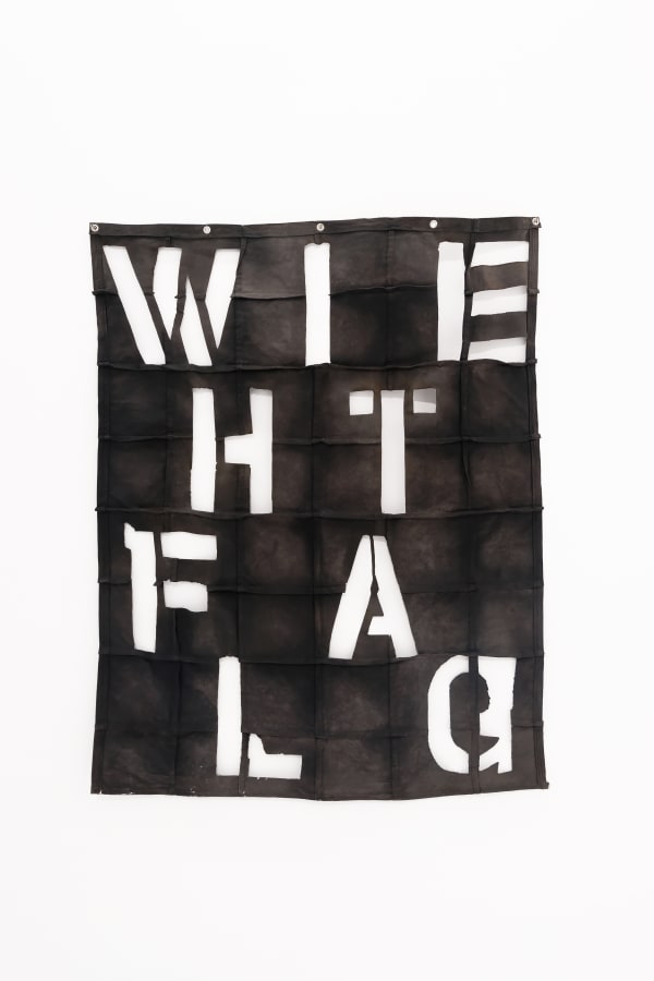 Jaime Poblete, White Flag, 2024