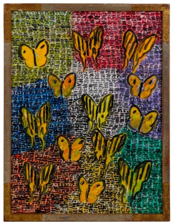 Hunt Slonem, Swallowtail (CX0247), 2019