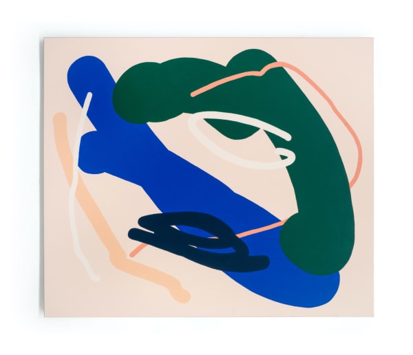 Elliott Routledge, Wiggle Mirror Green, 2024